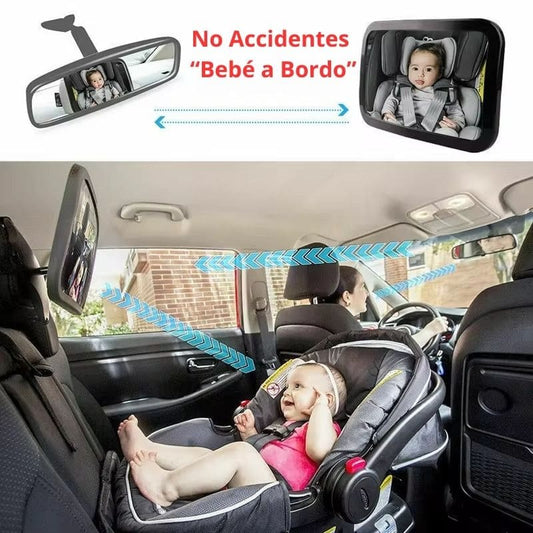 SafeView360 - Espejo Retrovisor para Bebés